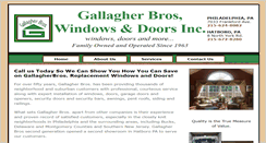 Desktop Screenshot of gallagherwindows.com